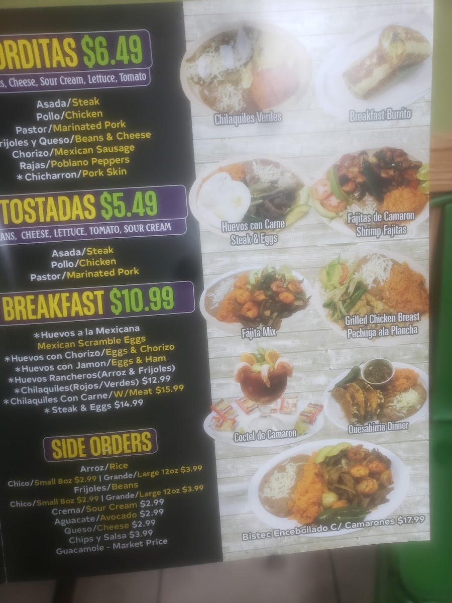 Taqueria El Heredero II Menu - Image 3